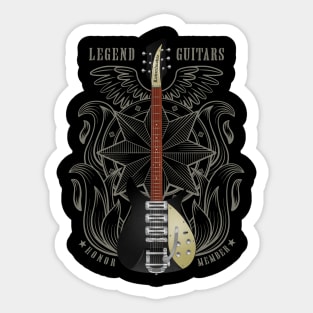 Famous electric guitar Sticker